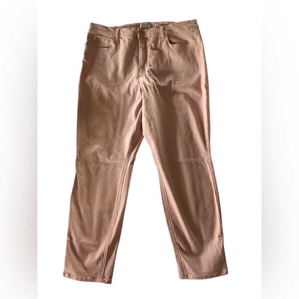 7 For All Mankind Jen 7 Pale Pink Ankle Skinny Pant NWT Size 18